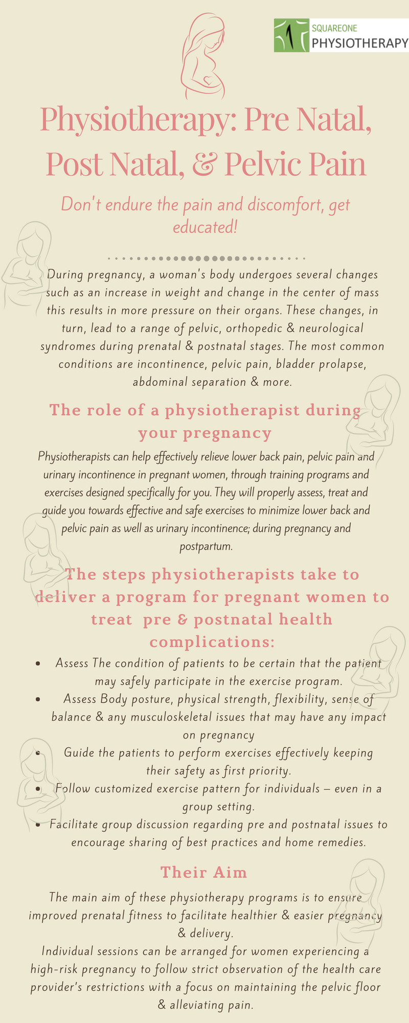 Pregnancy and Back Pain (Infographic)